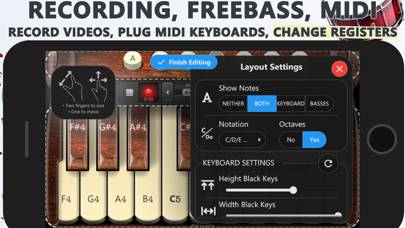 Accordion Piano Cassoto Schermata dell'app