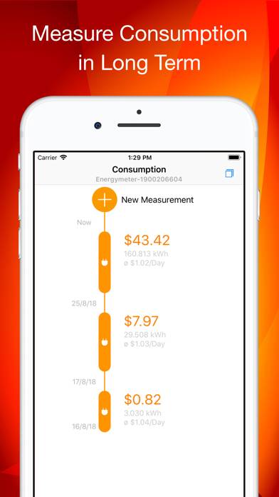 Energy Meter App-Screenshot