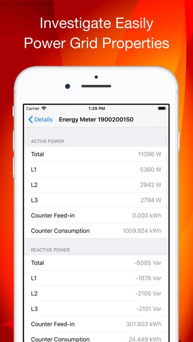 Energy Meter App-Screenshot