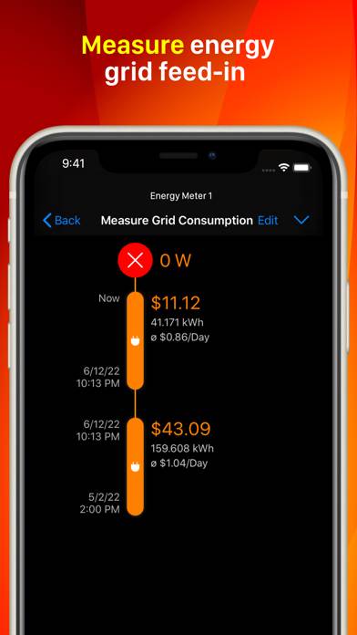 Energy Meter App-Screenshot