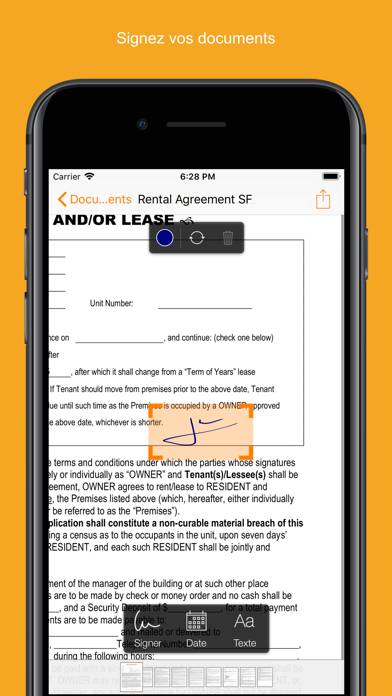 Genius Sign: PDF doc signature App screenshot #1
