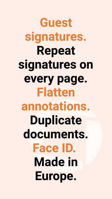 Genius Sign: PDF doc signature App screenshot