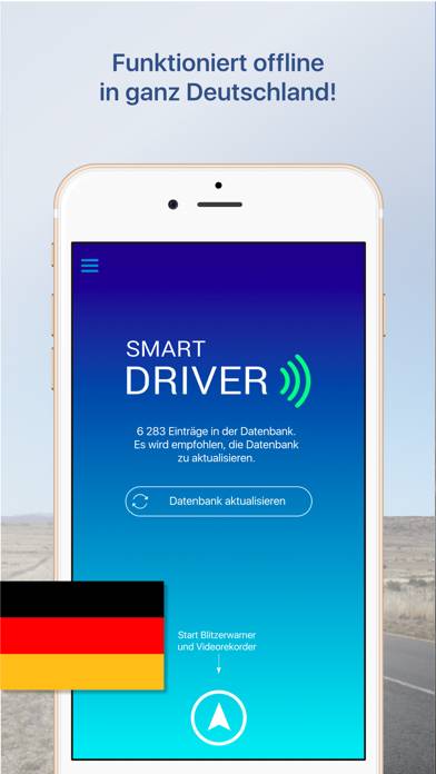 SmartDriver:Blitzer Warner PRO Скриншот приложения #2