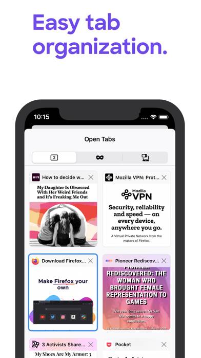 Firefox: Private, Safe Browser App screenshot #6