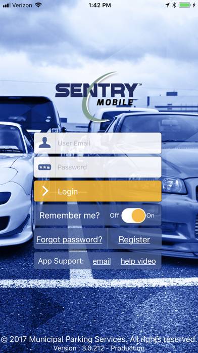 Sentry Mobile screenshot