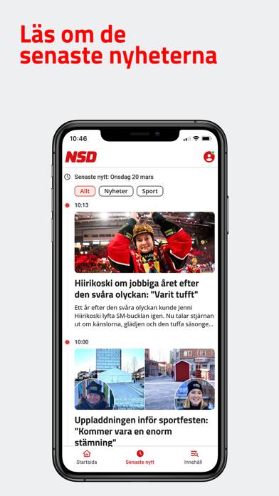 Nsd App skärmdump