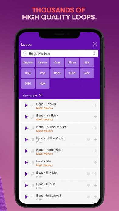 Soundtrap Studio Schermata dell'app #3