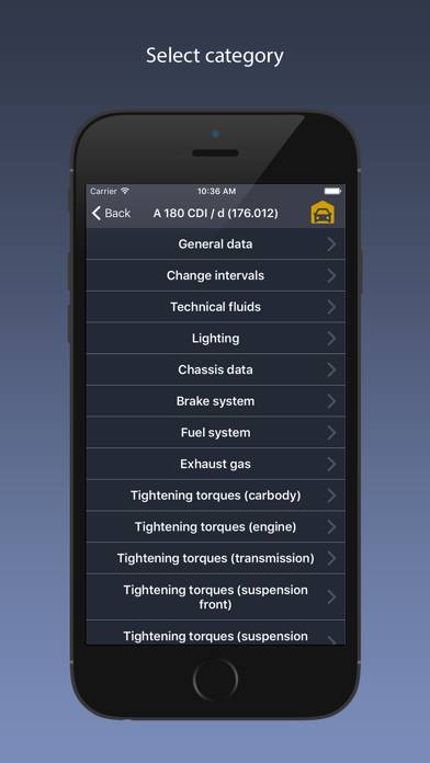 TechApp for Mercedes Capture d'écran de l'application #3