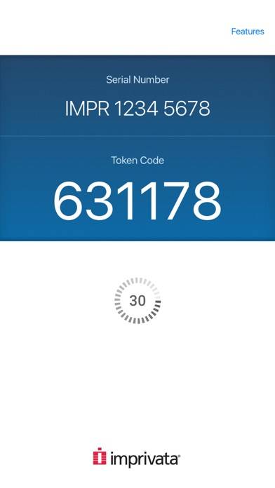 Imprivata ID App-Screenshot