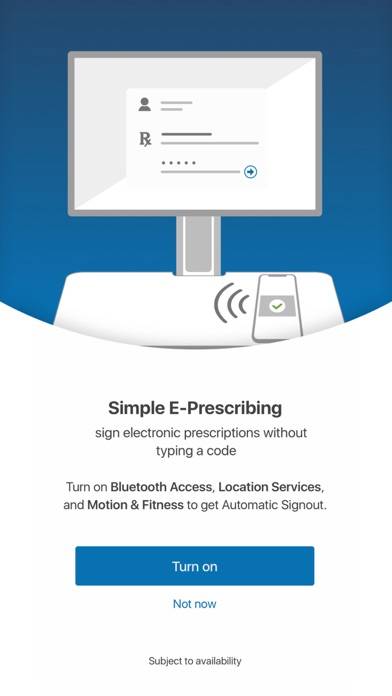Imprivata ID App-Screenshot