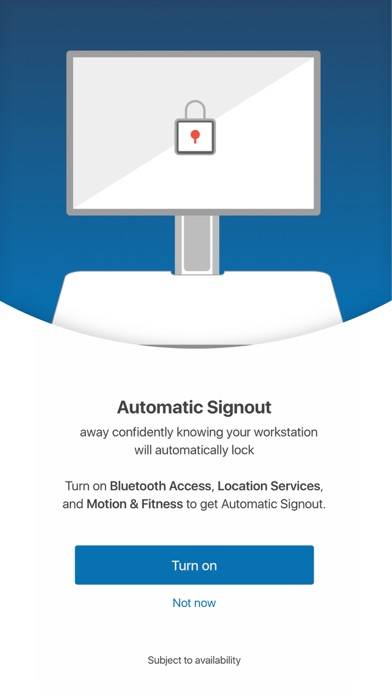 Imprivata ID App-Screenshot