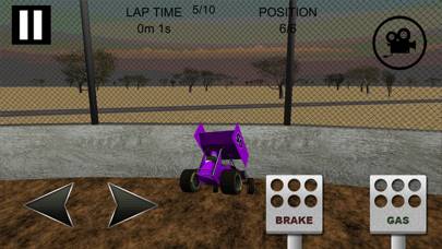Sprint Car Dirt Track Game App screenshot #4