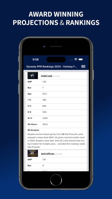 Draft Sharks Fantasy Football App screenshot