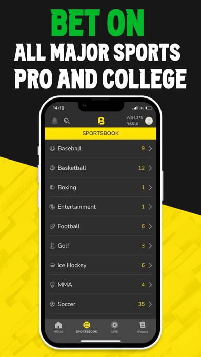Bet On Sports App screenshot #2