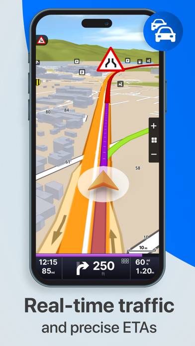 Sygic Truck & RV Navigation App skärmdump #5