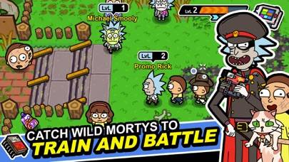 Rick and Morty: Pocket Mortys Captura de pantalla de la aplicación #1