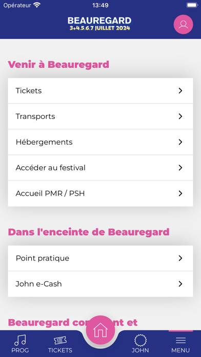 Festival Beauregard 2024 screenshot #3