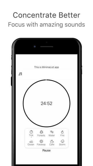 MinimaList: To Do List &Widget Captura de pantalla de la aplicación #4