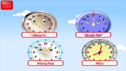 Learn Clock Telling Time Kids Captura de pantalla de la aplicación #1