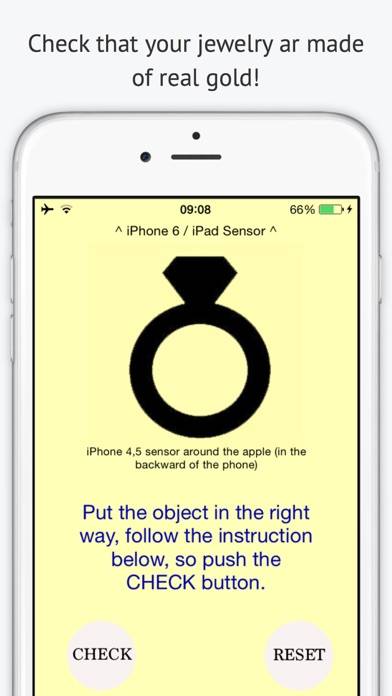 Goldmeter Schermata dell'app #1