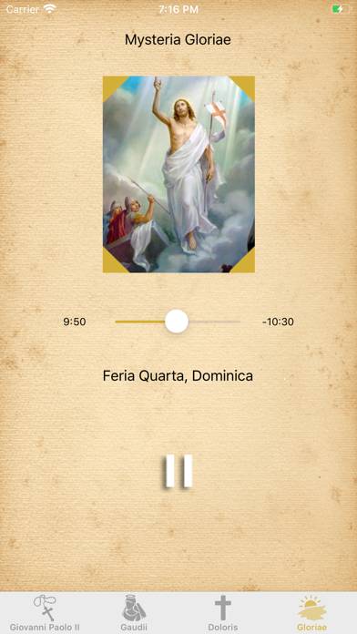 Interactive Rosary in Latin Captura de pantalla de la aplicación #5