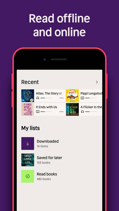 Nextory: Audiobooks & E-books App skärmdump #4
