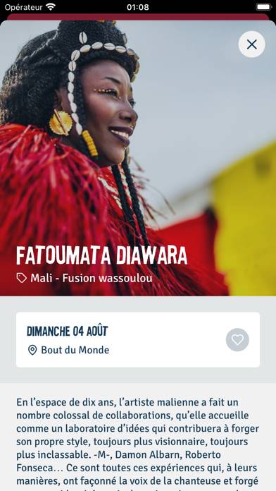 Festival du Bout du Monde App screenshot #3