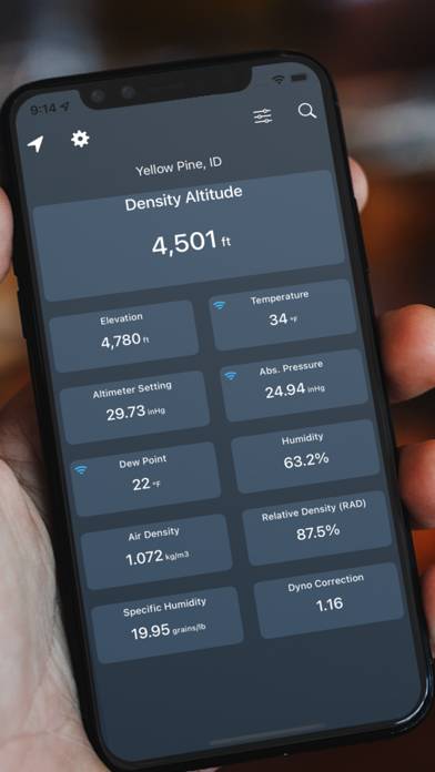 Density Altitude plus App screenshot #6