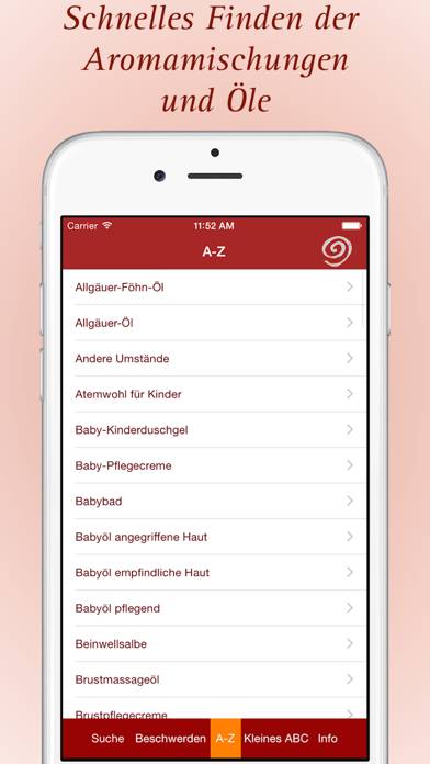 Aromatherapie Schwangerschaft App-Screenshot #5