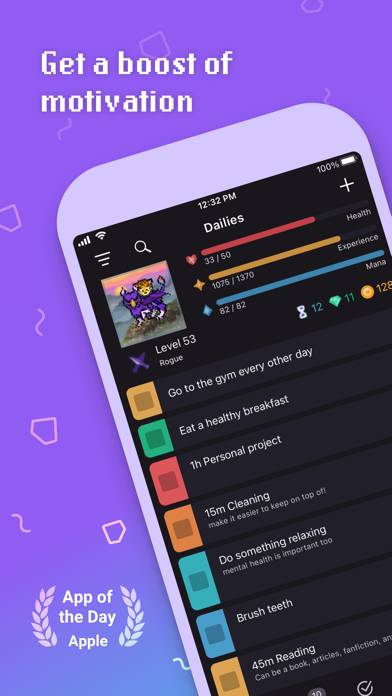 Habitica: Gamified Taskmanager screenshot