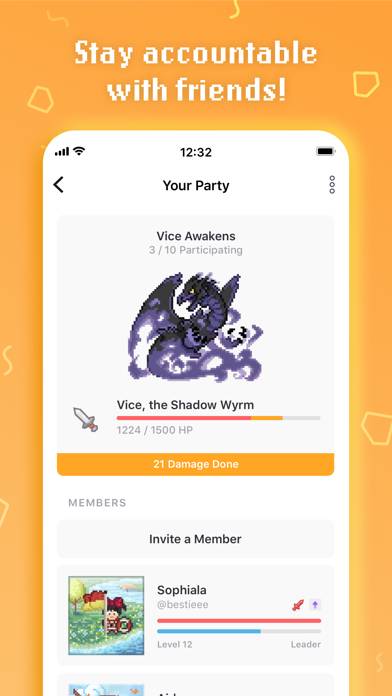 Habitica: Gamified Taskmanager App screenshot