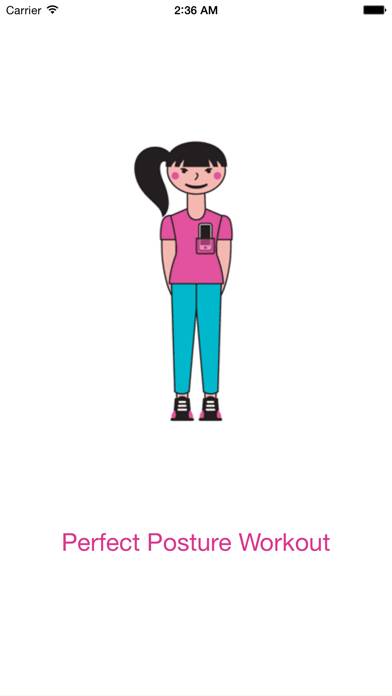 Perfect Posture Workout App screenshot #1