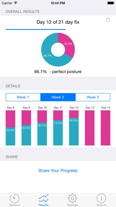 Perfect Posture Workout App screenshot #2