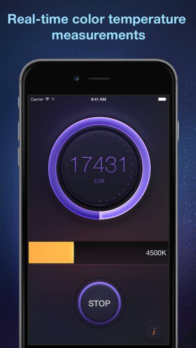 Lux Meter Captura de pantalla de la aplicación #4