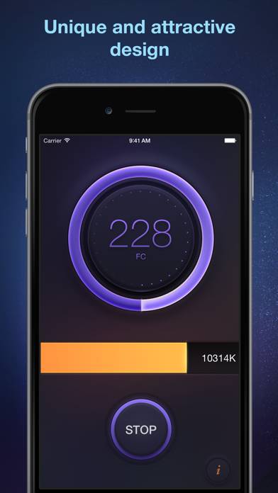 Lux Meter Captura de pantalla de la aplicación #5