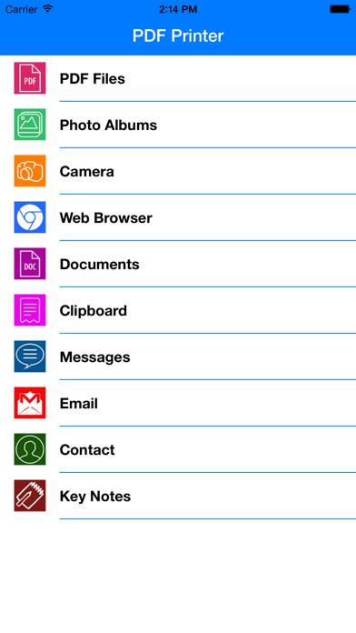 PDF Printer Premium App screenshot #1