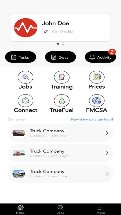 Driver Pulse by Tenstreet App screenshot