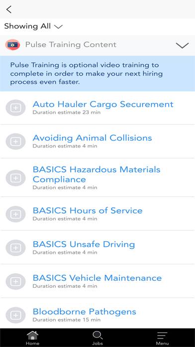 Driver Pulse by Tenstreet App screenshot