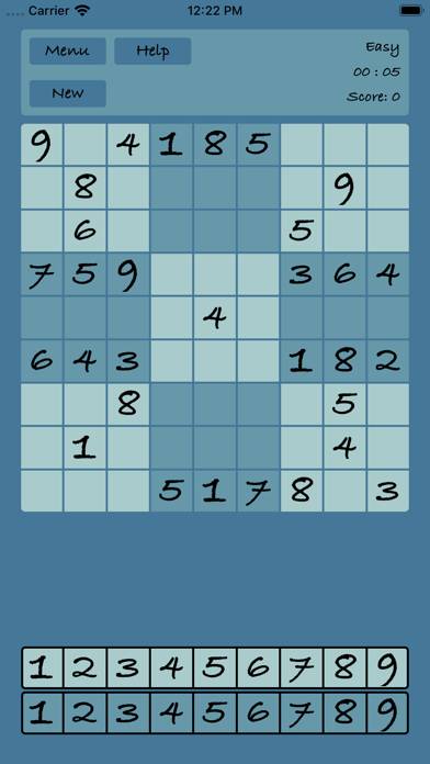 Sudoku Express Capture d'écran de l'application #1