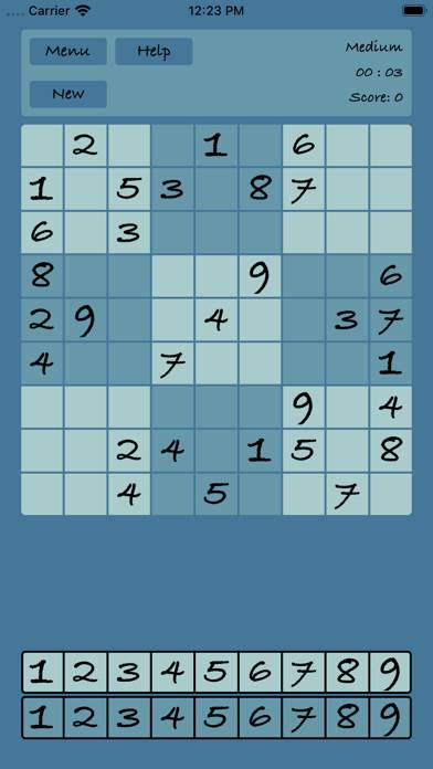 Sudoku Express Capture d'écran de l'application #2
