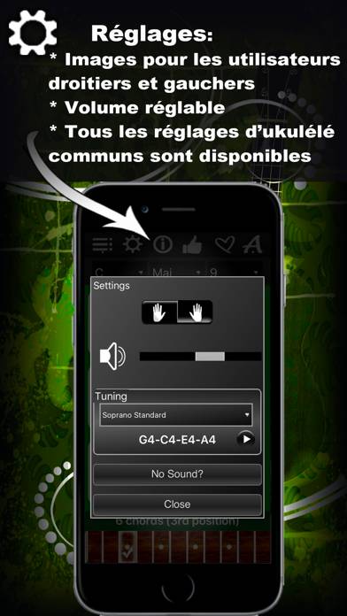 Ukulele Chords Compass Capture d'écran de l'application