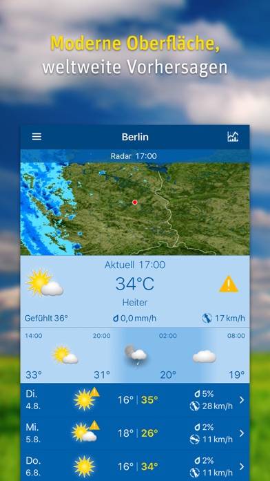 WeatherPro Lite Скриншот приложения #1