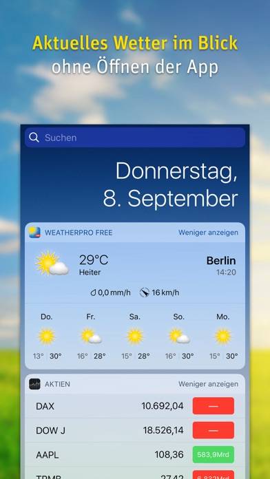 WeatherPro Lite Captura de pantalla de la aplicación #3