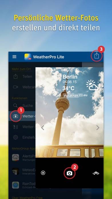 WeatherPro Lite Uygulama ekran görüntüsü #5
