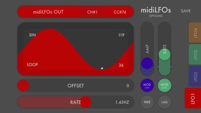 MidiLFOs App screenshot #1