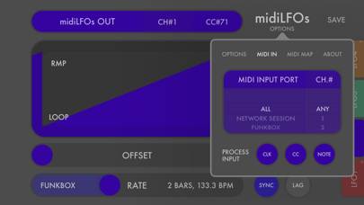 MidiLFOs App screenshot #2