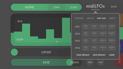 MidiLFOs App screenshot #3