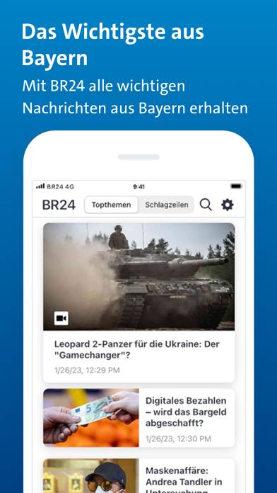 BR24 – Nachrichten App-Screenshot #3