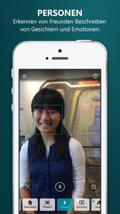 Seeing AI App-Screenshot