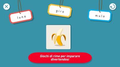 Letture per bambini Montessori : giochi di rima e di lettura Schermata dell'app